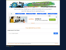 Tablet Screenshot of brazilproxy.com